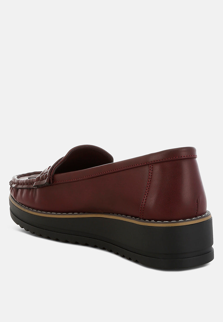 women fringed nubuck loafers#color_burgundy