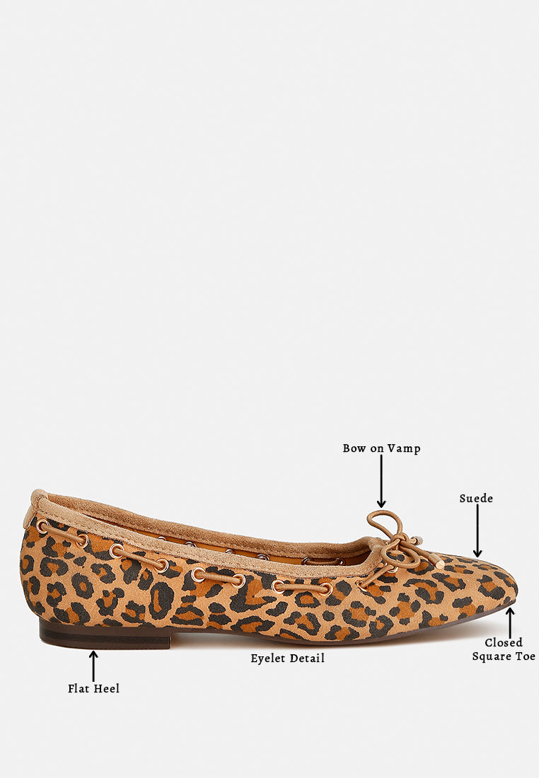 Women Drawstring Bow Ballerinas