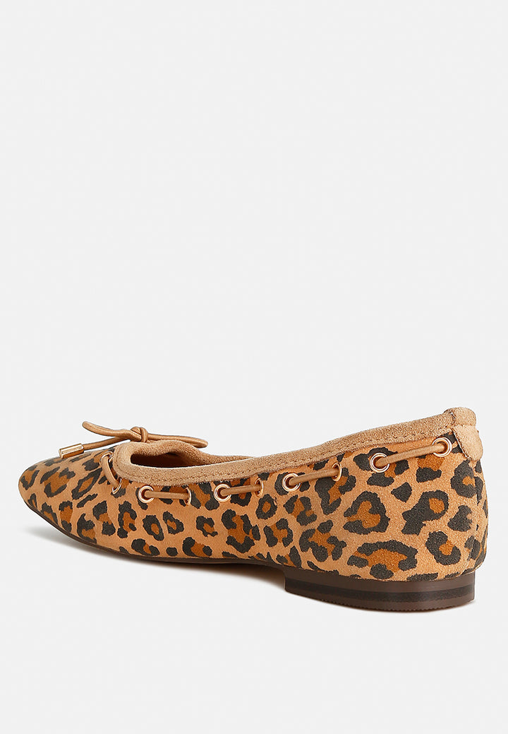 Women Drawstring Bow Ballerinas