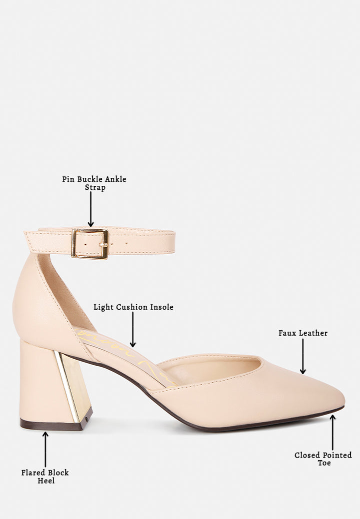 women metallic accent heeled sandals#color_beige