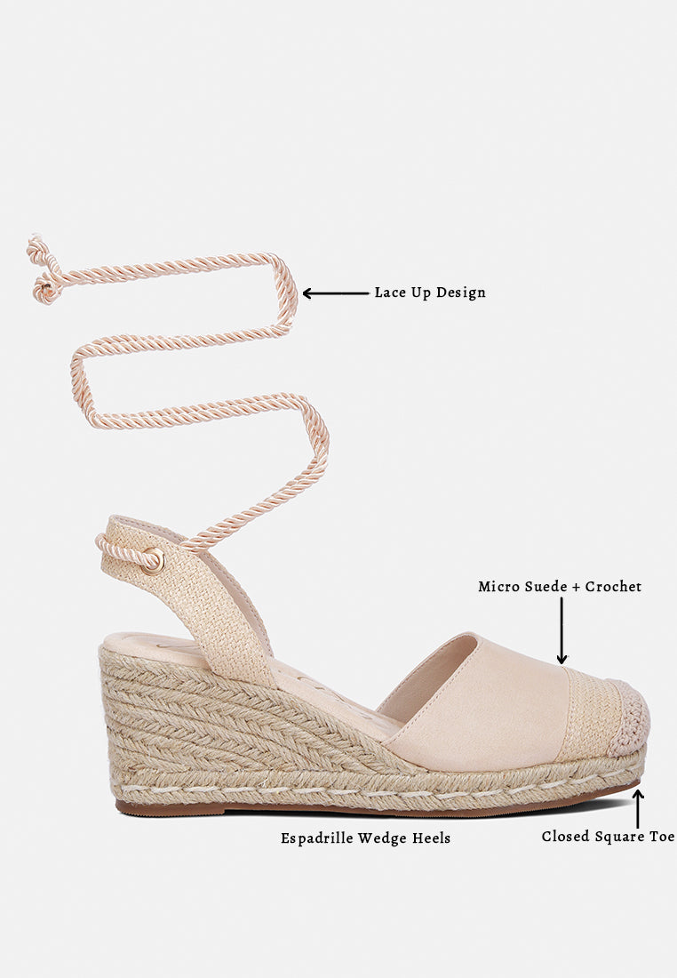 lace-up crochet espadrilles#color_beige