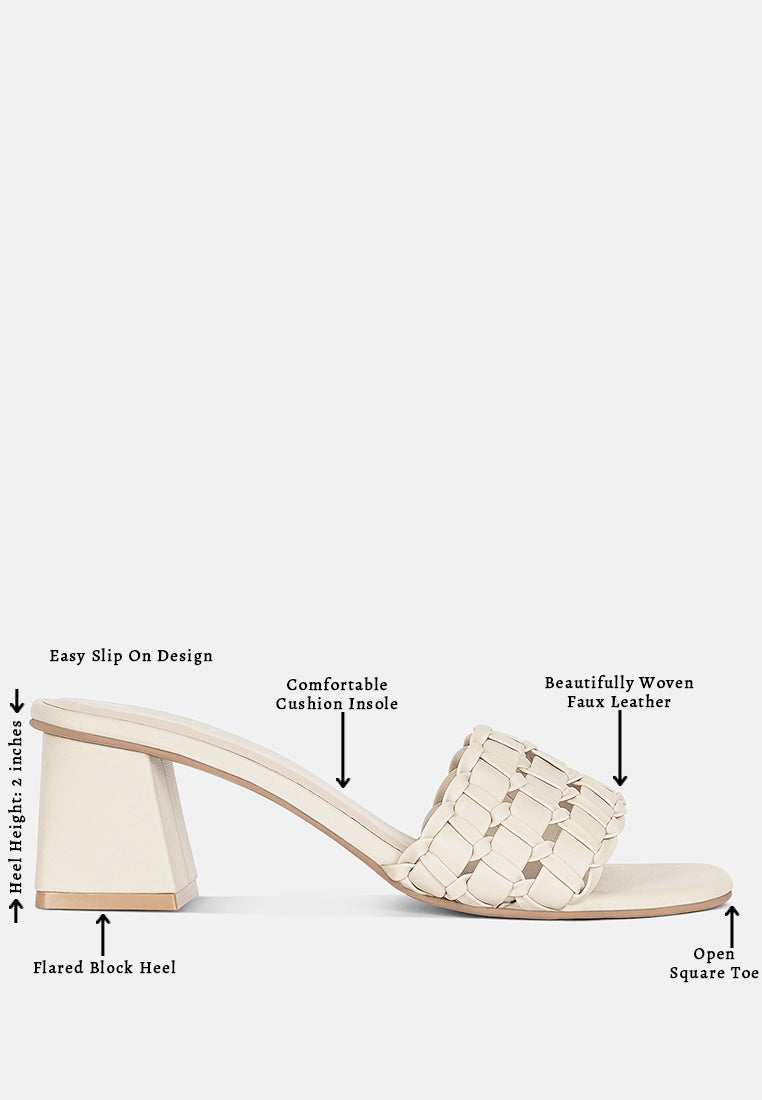 women strap detail slip-on sandals#color_beige