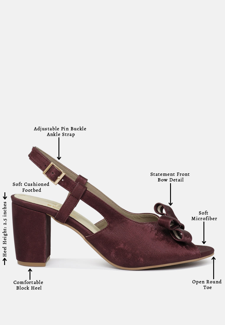 women the bow affair microfiber sandals#color_burgundy
