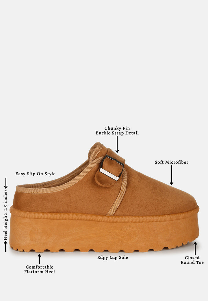 women buckle strap platform classic slip-on#color_tan