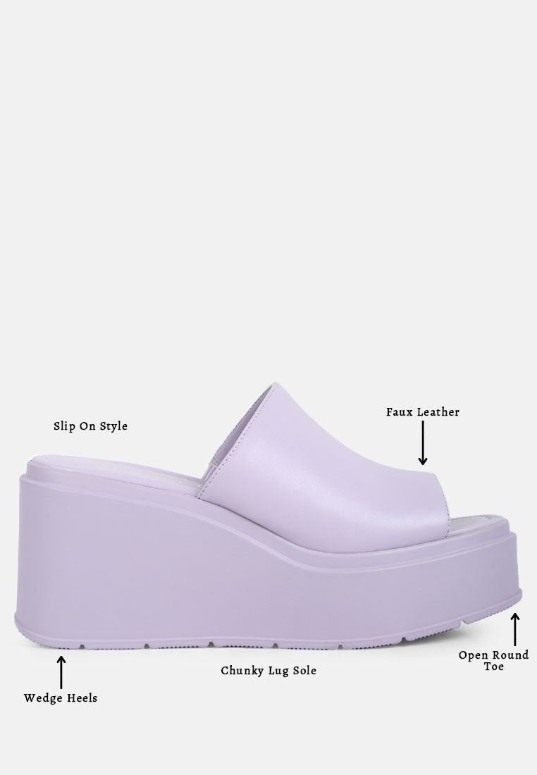 women chunky slip on platforms#color_lilac