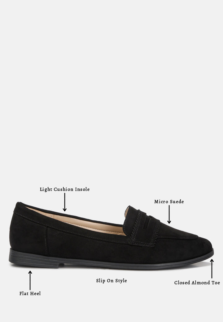 Women Seude Flat Loafers