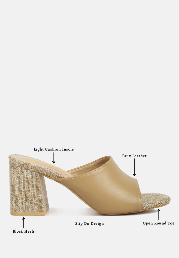 women block heel slip on sandals#color_tan