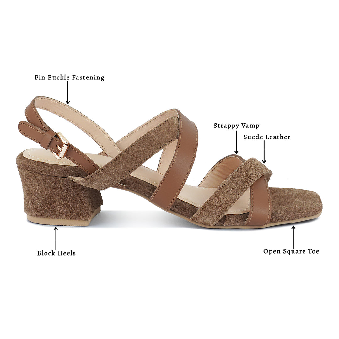 women mon lapin red high heeled block leather sandal#color_tan