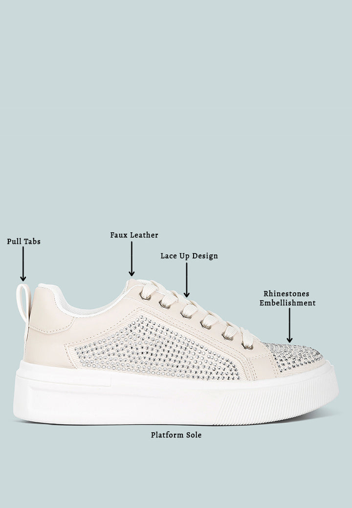 women embellished chunky sneakers#color_off-white