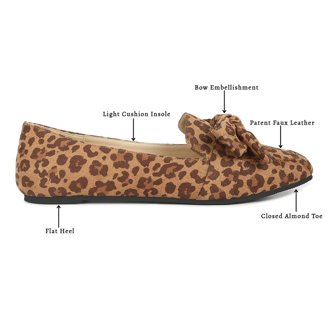 women pointed toe loafers#color_leopard
