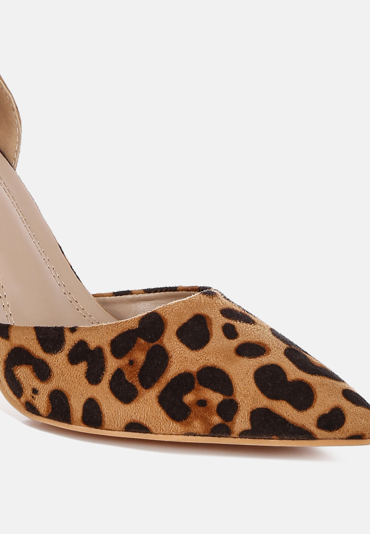 microfiber stiletto sandals by ruw#color_leopard