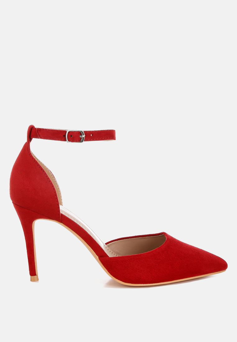 microfiber stiletto sandals by ruw#color_red