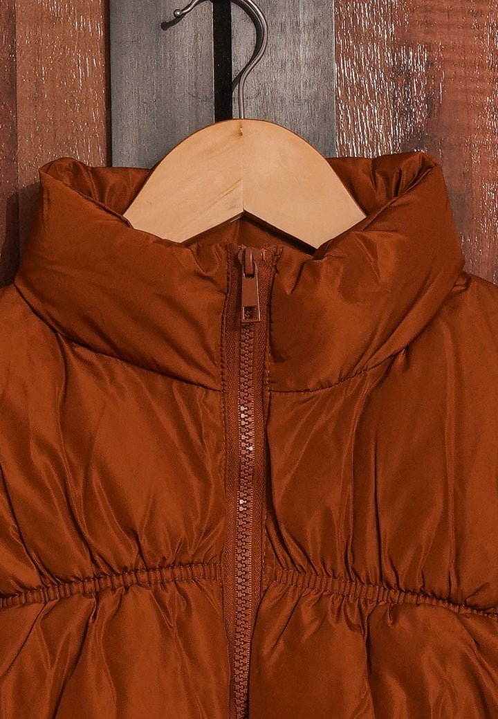 Women Sleeveless Quilted Jacket