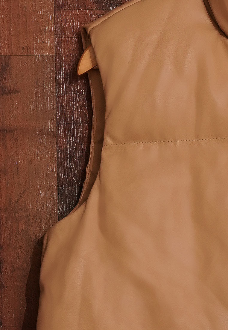 Women Puffy Vest Jacket