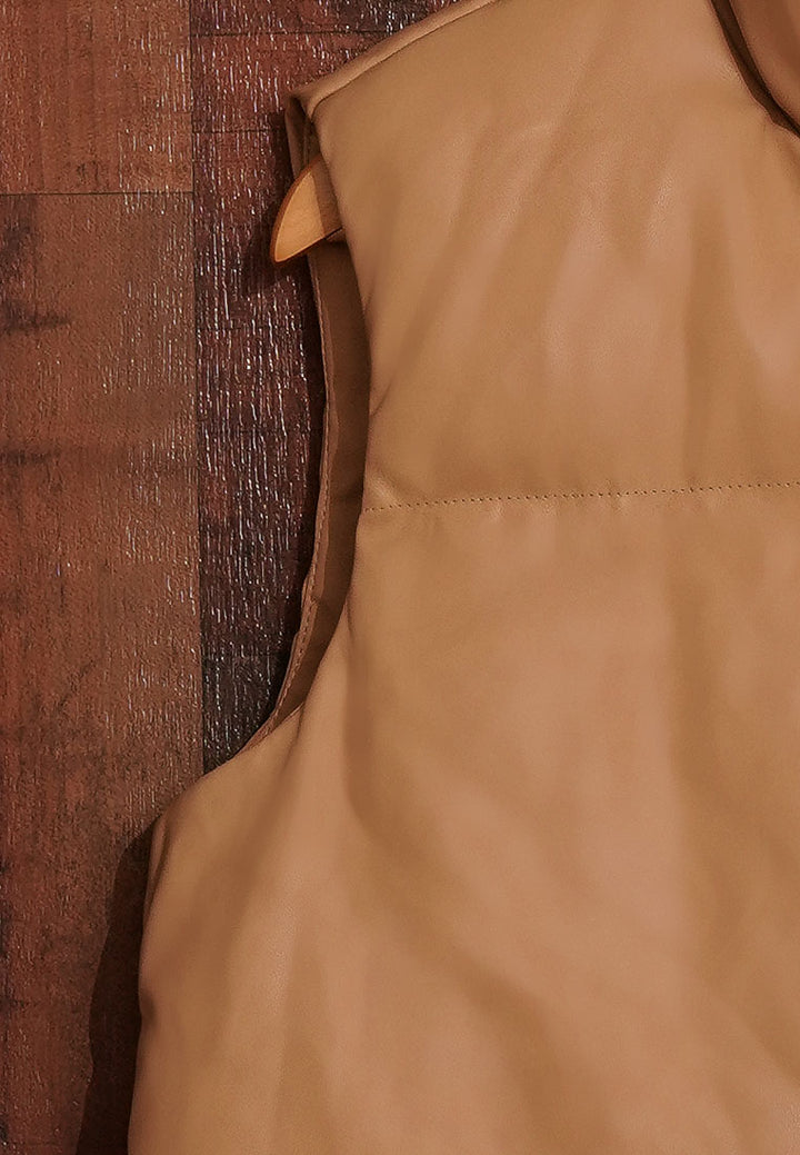 Women Puffy Vest Jacket