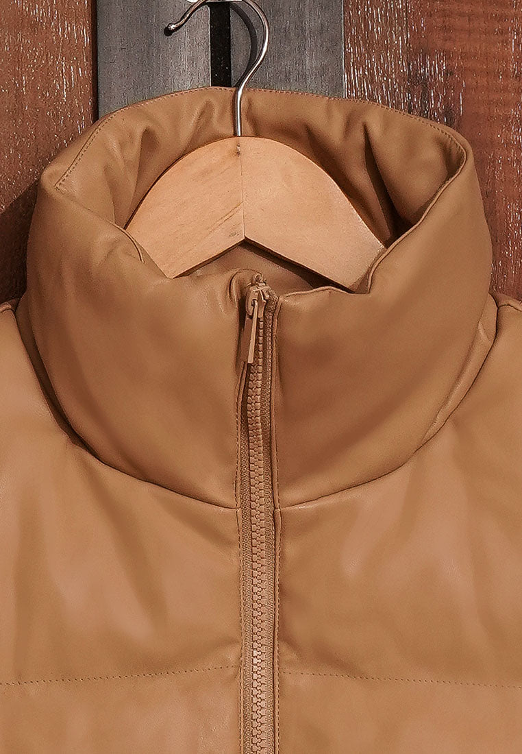 Women Puffy Vest Jacket