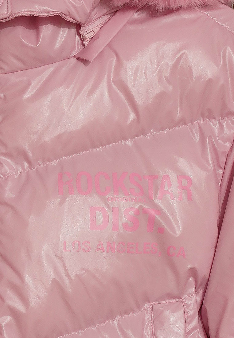 women light pink puffer jacket#color_pink