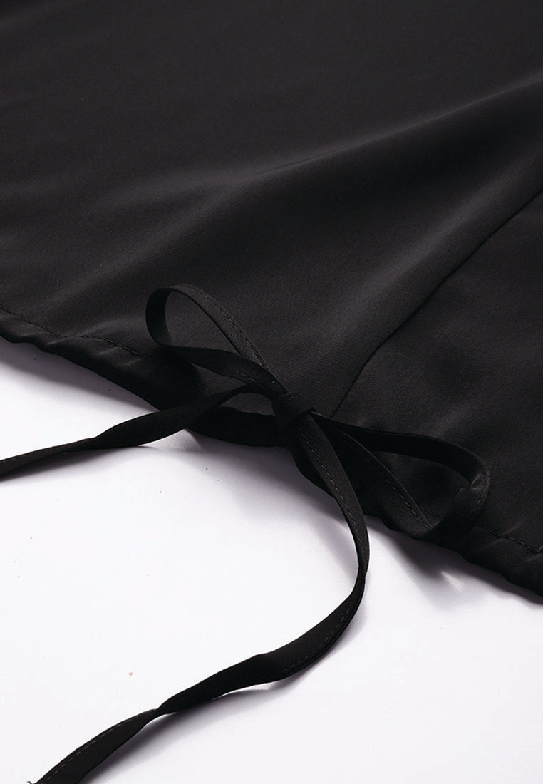 drawstring relaxed top by ruw#color_black