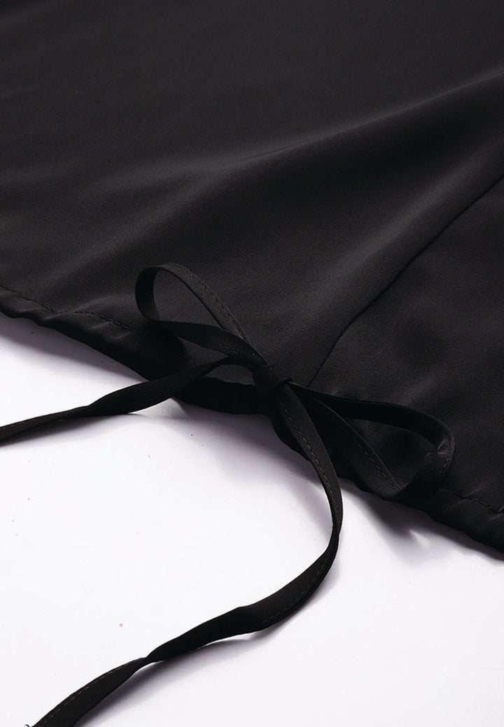 drawstring relaxed top by ruw#color_black