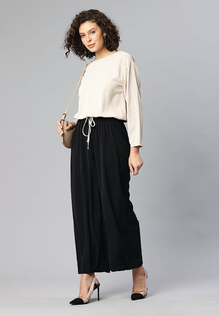 drawstring relaxed top by ruw#color_beige