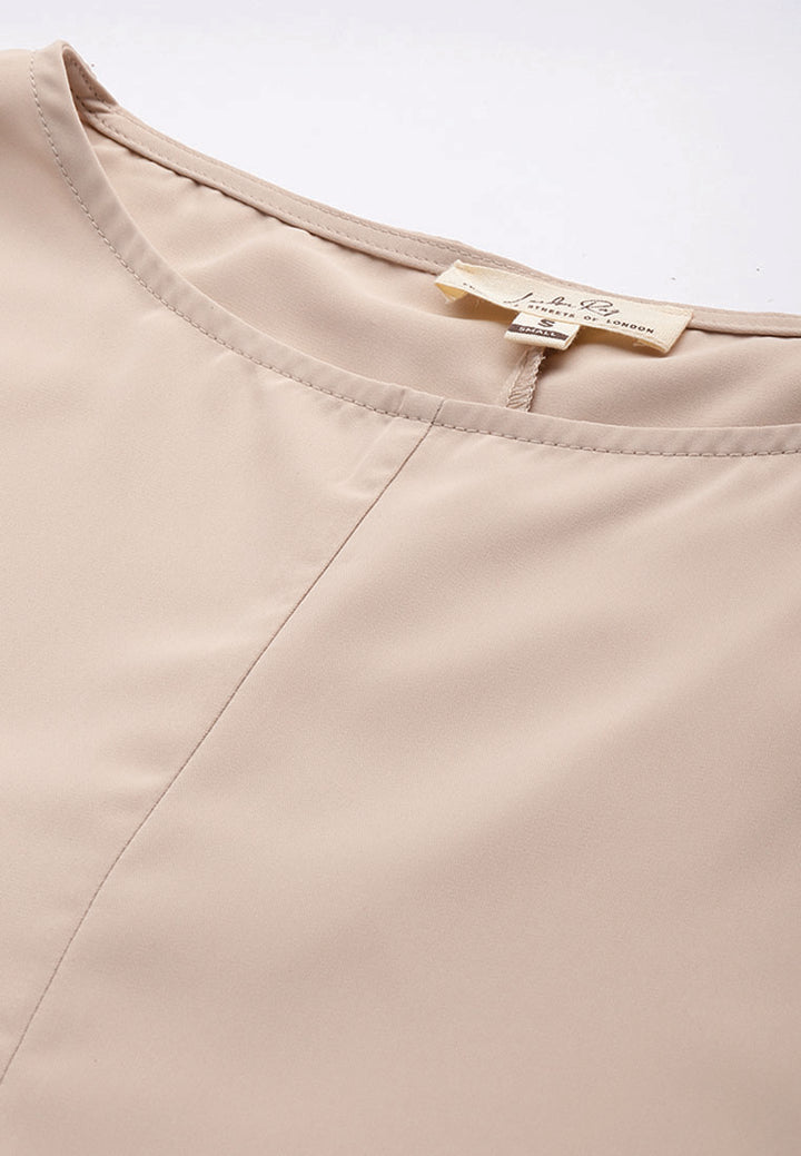 drawstring relaxed top by ruw#color_beige