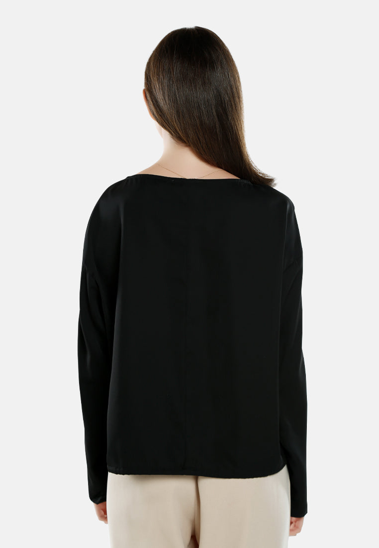 Drawstring Relaxed Top