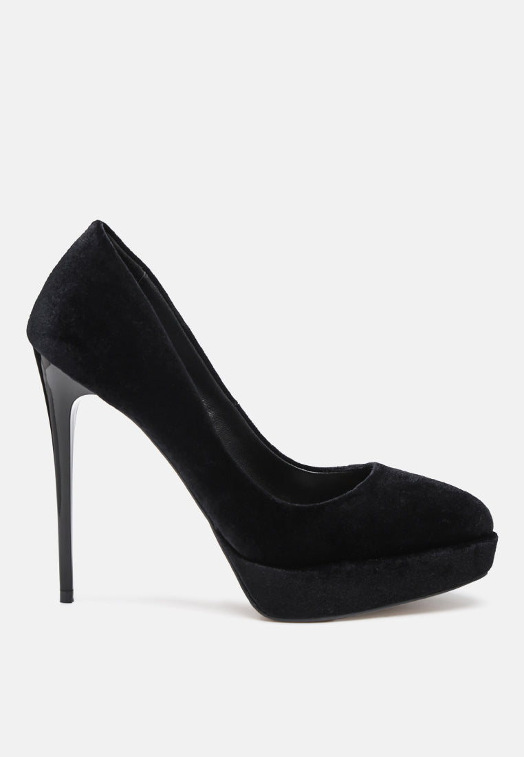 Women High Heel Dress Shoe In Black