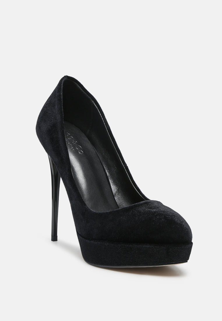 Women High Heel Dress Shoe In Black
