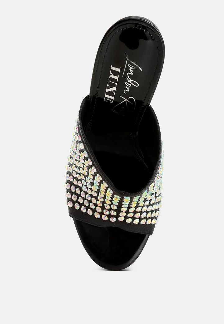 women ab rhinestone slip-on stiletto heels#color_black