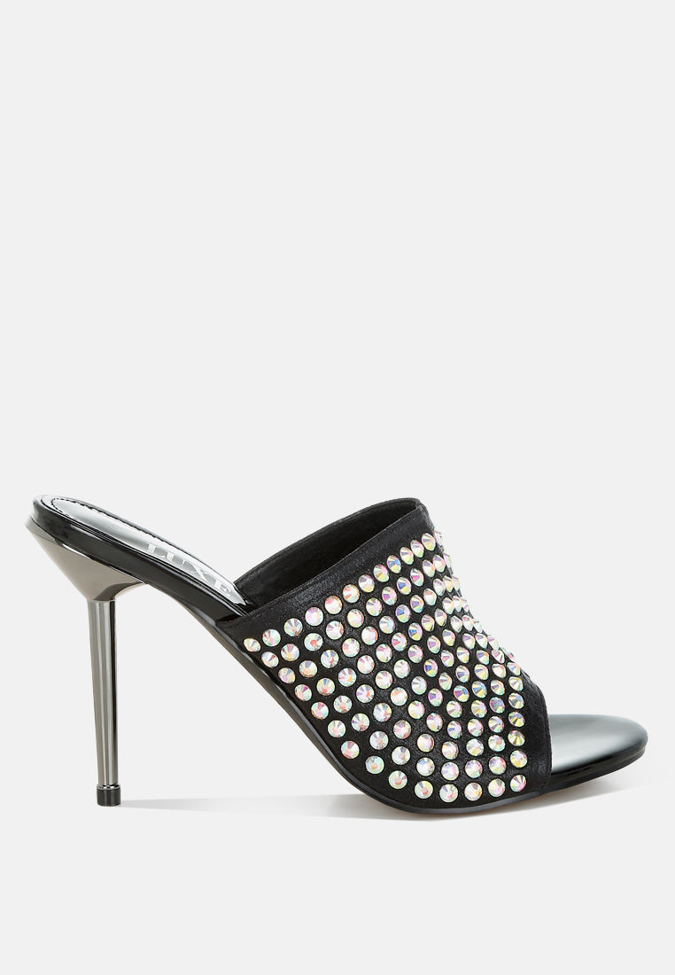 women ab rhinestone slip-on stiletto heels#color_black