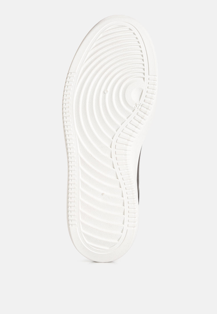 women cross stitch detail sneakers#color_black