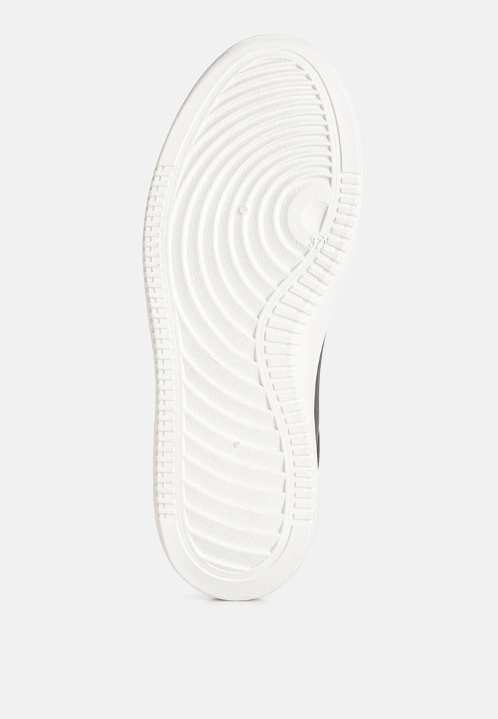 women cross stitch detail sneakers#color_black