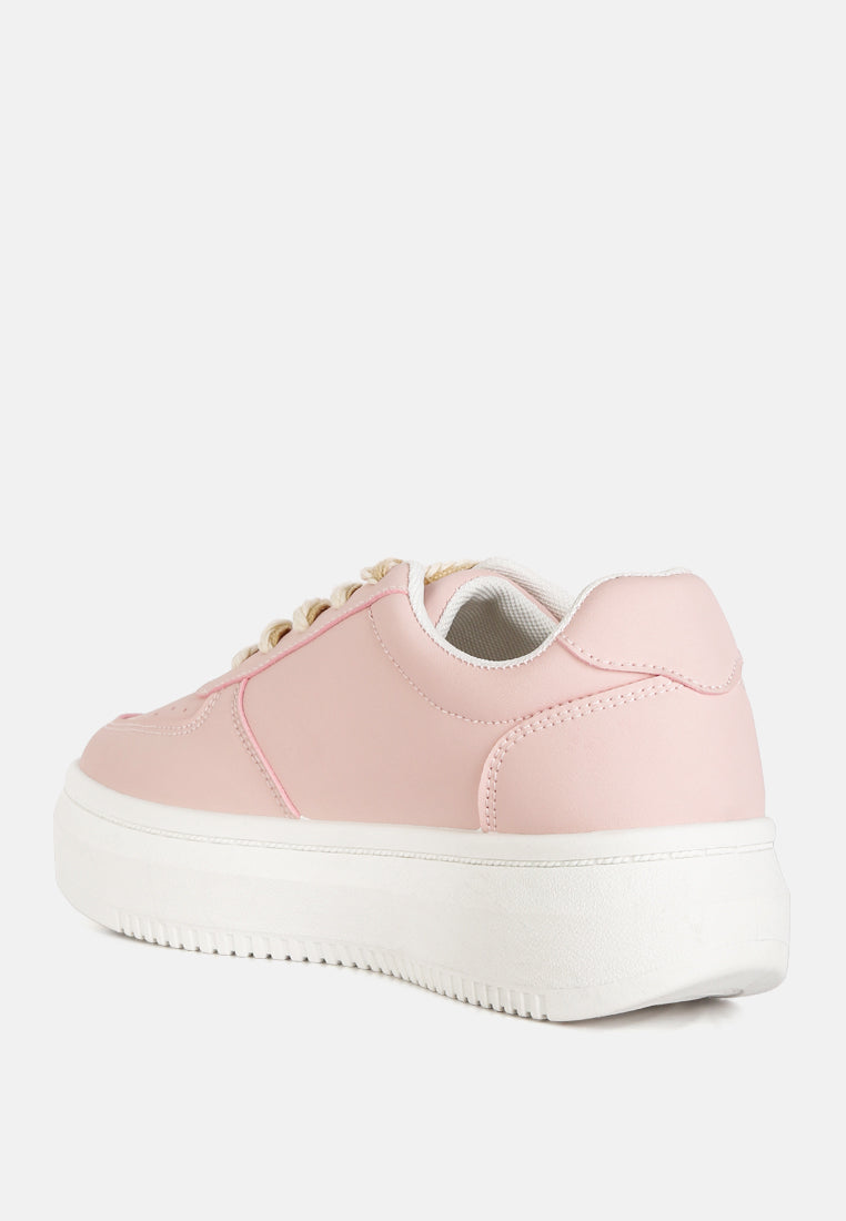 women cross stitch detail sneakers#color_blush