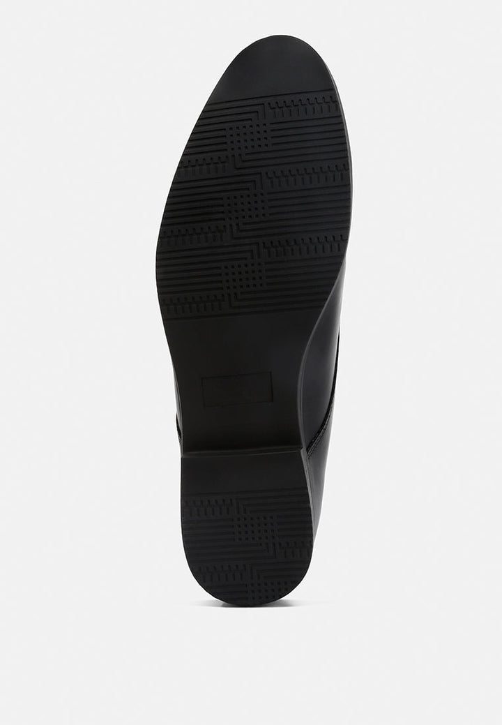 men's minimalist derby shoes#color_black