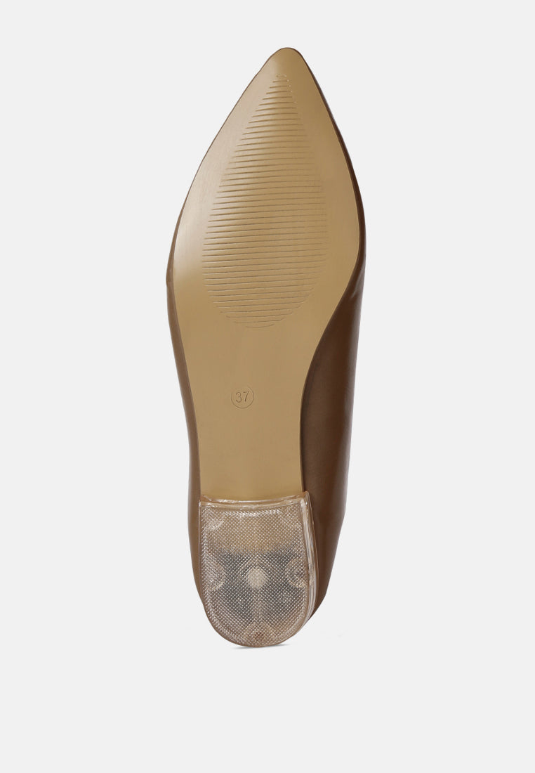 women flat formal loafers#color_taupe