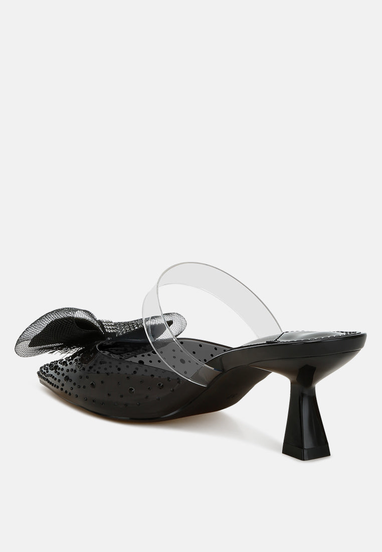 embellished bow kitten heels
#color_black