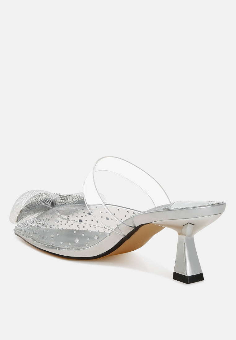 embellished bow kitten heels
#color_silver