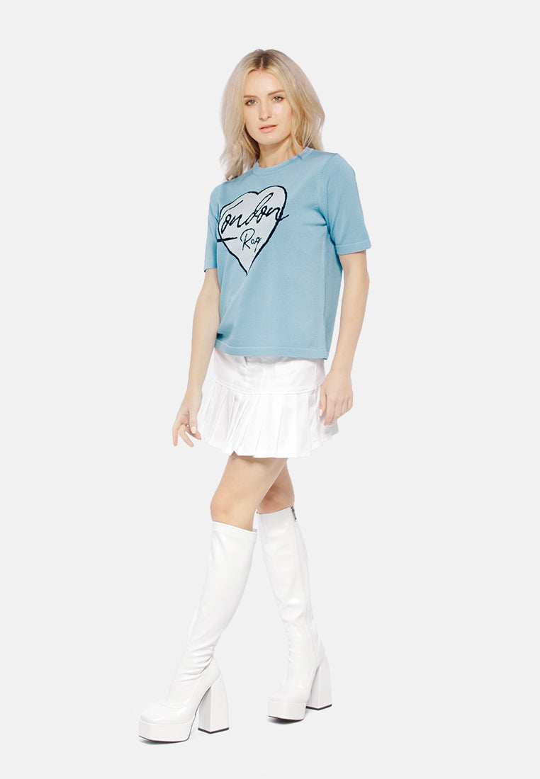 women graphic t-shirt#color_blue