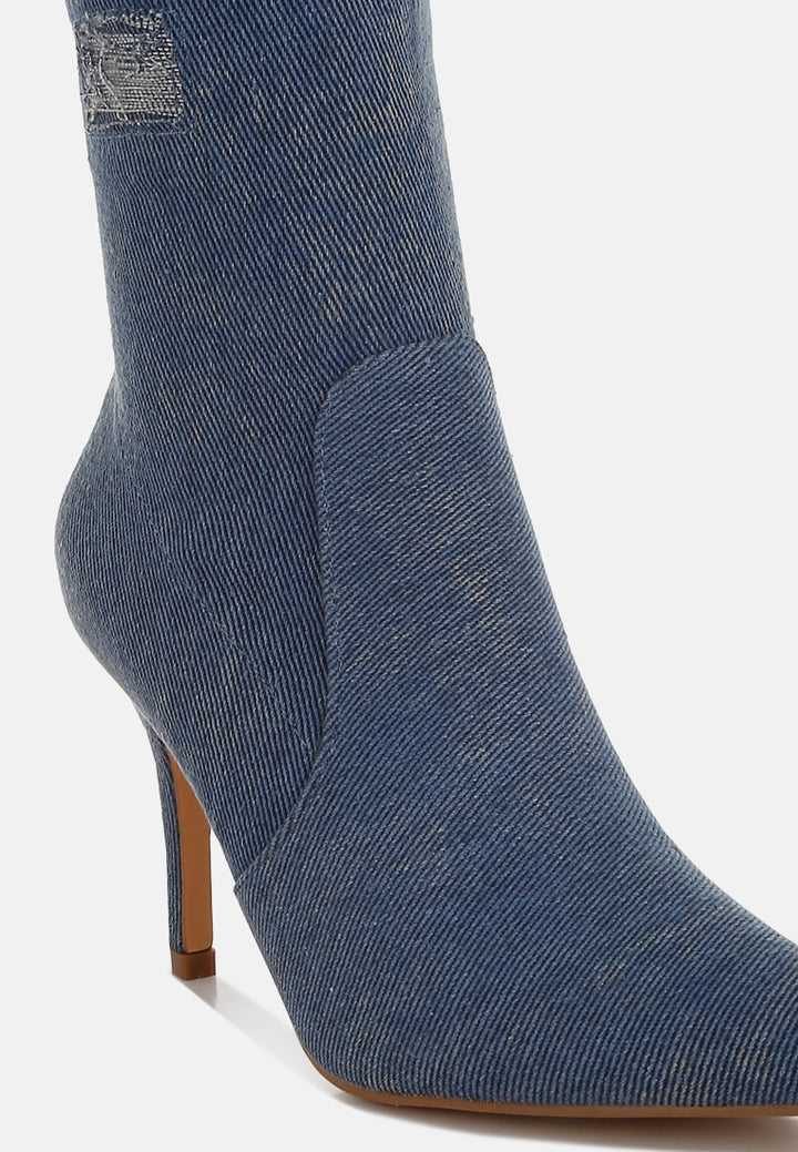 women distressed denim mid-calf boots#color_denim