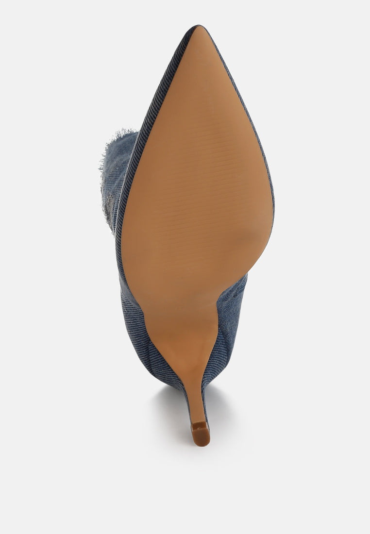 women distressed denim mid-calf boots#color_denim