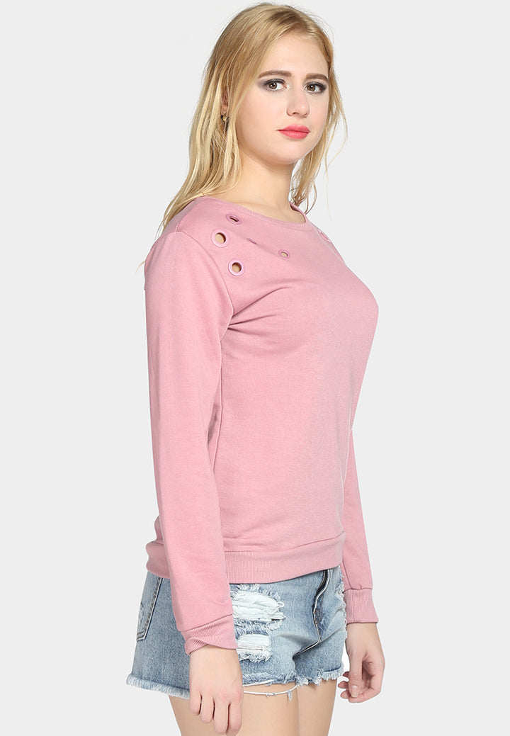 women peek-a boo top#color_peach