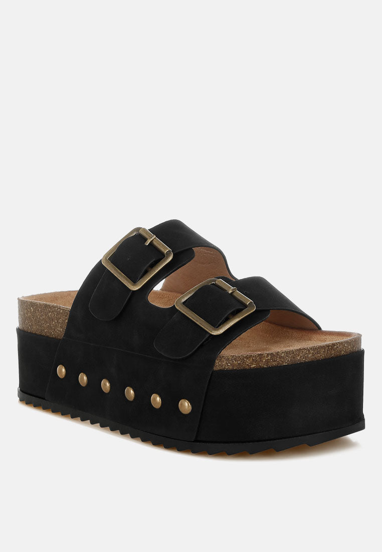impala studded faux leather slip ons#color_black