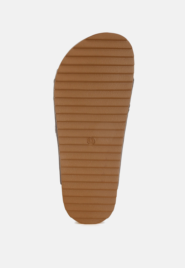 impala studded faux leather slip ons#color_taupe