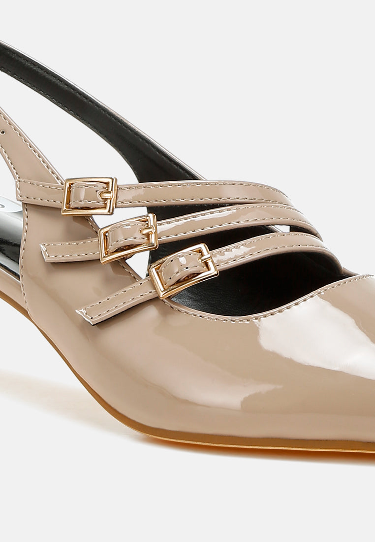 women triple strap slingback sandals by ruw#color_taupe