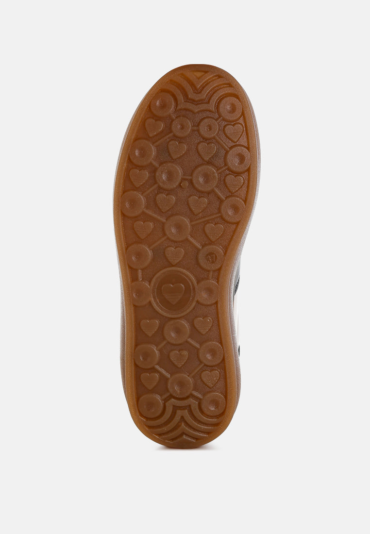 women classic faux leather lace-up sneakers#color_off-white