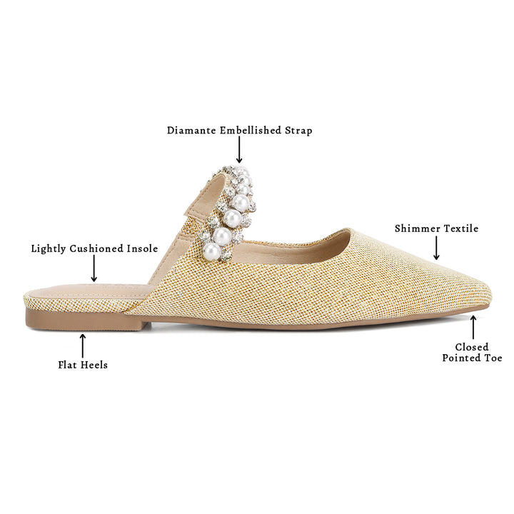 women mary jane cut-out embellished mules#color_beige