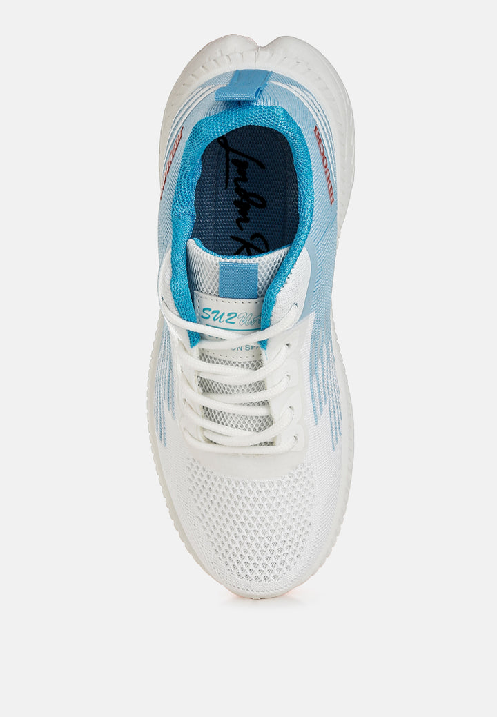 women lace-up chunky sneakers#color_blue