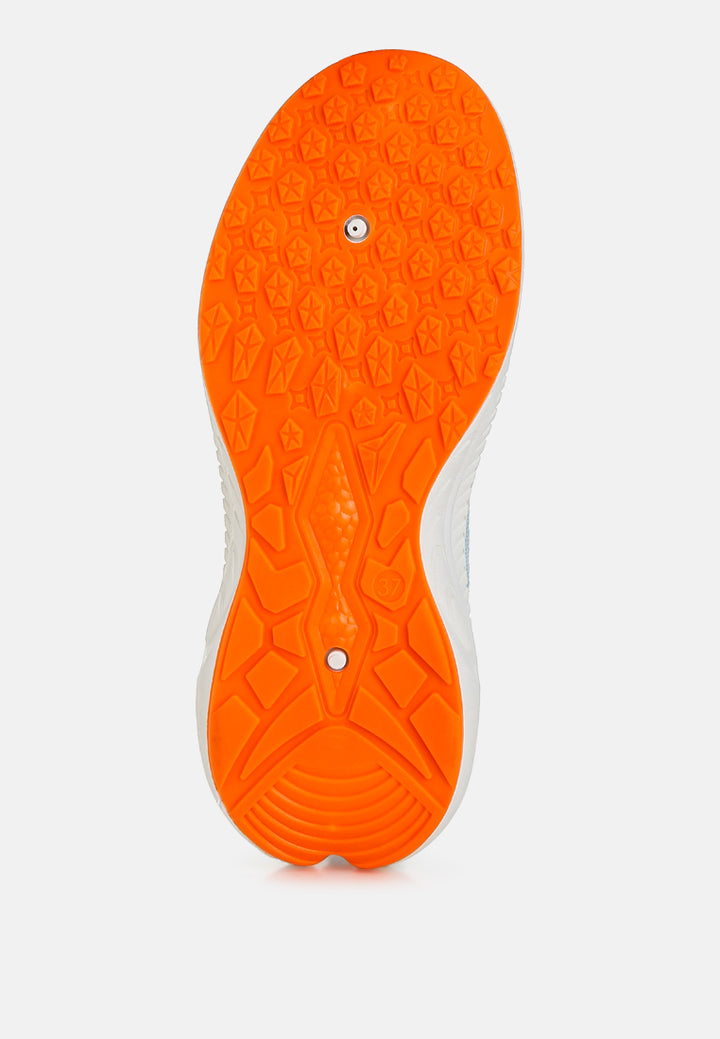 women lace-up chunky sneakers#color_blue