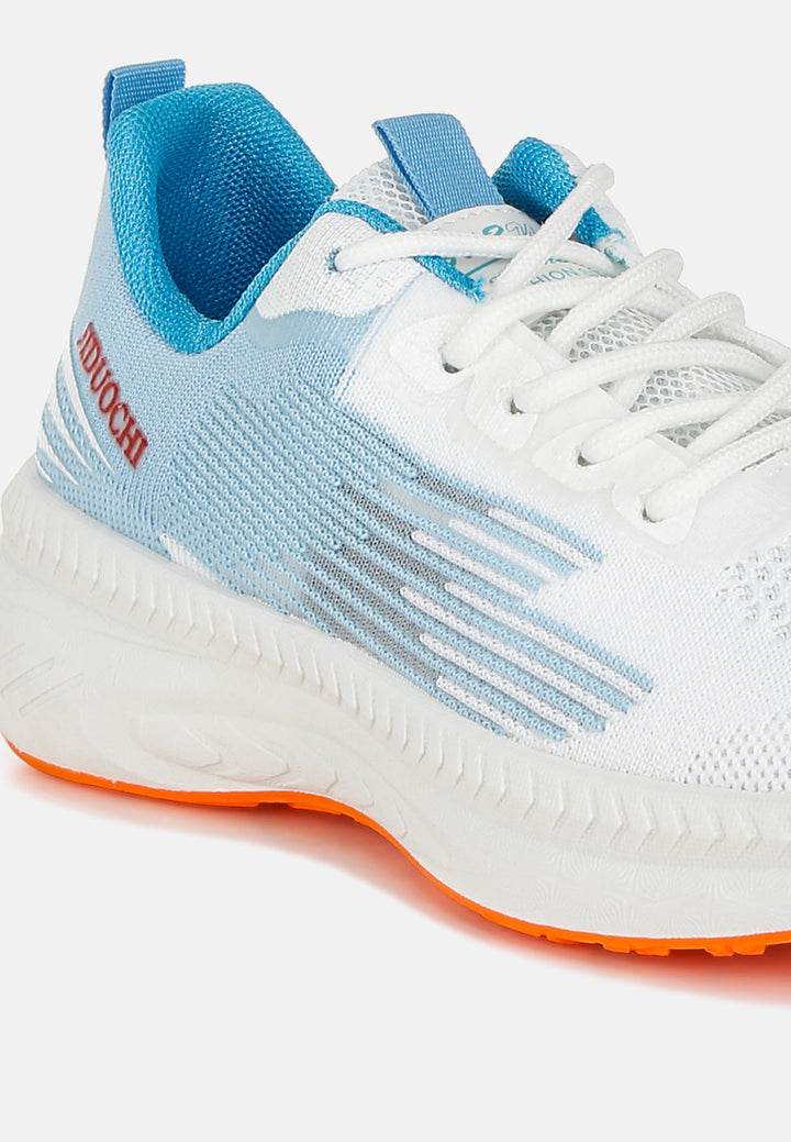 women lace-up chunky sneakers#color_blue