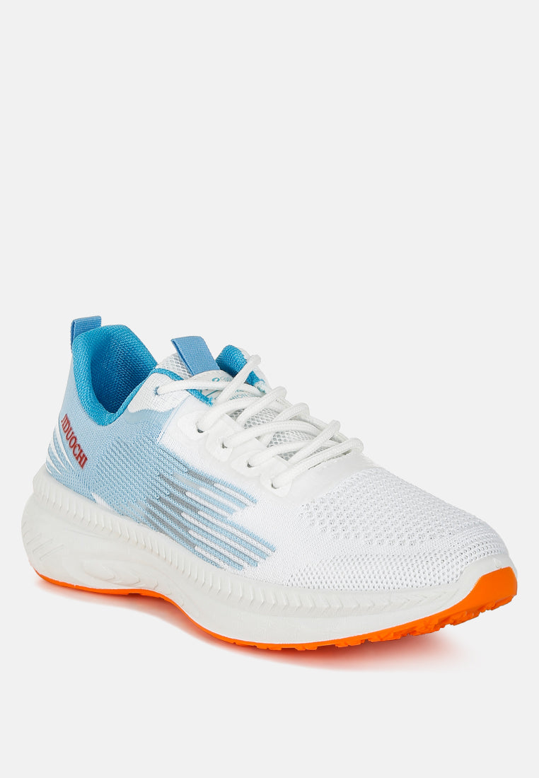 women lace-up chunky sneakers#color_blue